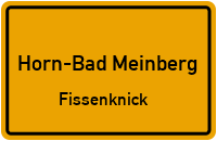 Meinberger Straße in 32805 Horn-Bad Meinberg (Fissenknick)
