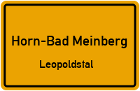 Klippenweg in 32805 Horn-Bad Meinberg (Leopoldstal)