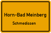 Schmedisser Straße in Horn-Bad MeinbergSchmedissen