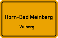 Knickstraße in Horn-Bad MeinbergWilberg