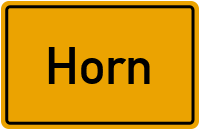 Laubacher Straße in Horn