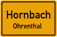 Denkmalstraße in HornbachOhrenthal
