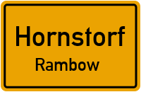 Hauptstraße in HornstorfRambow