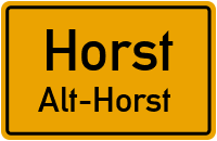 Alter Kirchweg in HorstAlt-Horst
