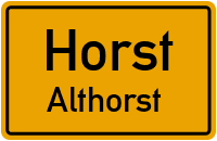 Am Gurtstich in HorstAlthorst