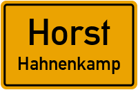 Buschweg in HorstHahnenkamp