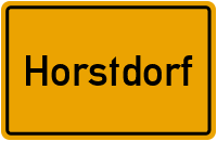 City Sign Horstdorf