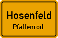 Almstraße in HosenfeldPfaffenrod