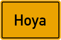 Wo liegt Hoya?