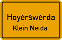 Theodor-Körner-Straße in HoyerswerdaKlein Neida