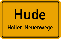 Deichweg in HudeHoller-Neuenwege