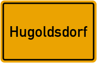 City Sign Hugoldsdorf