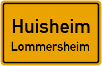 Straßenverzeichnis Huisheim Lommersheim