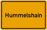 City Sign Hummelshain