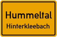 Neumühle in HummeltalHinterkleebach