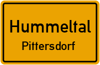 Bergstraße in HummeltalPittersdorf