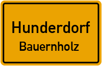 Hubertusstraße in HunderdorfBauernholz