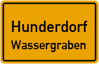 Straßen in Hunderdorf Wassergraben