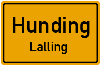Ranzingerbergstraße in HundingLalling