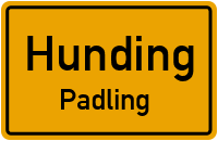 Goldbergstraße in HundingPadling