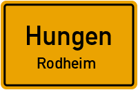 Eckstraße in HungenRodheim