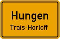 Sackgasse in HungenTrais-Horloff