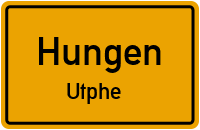 Straßen in Hungen Utphe