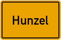 Hauptstraße in Hunzel