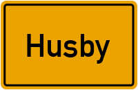 Feldweg in Husby