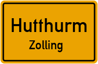 Richtung Zolling in HutthurmZolling