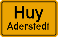 Rudolf-Breitscheid-Straße in HuyAderstedt