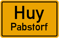 Aderstedter Straße in HuyPabstorf