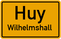Rotfeld in HuyWilhelmshall