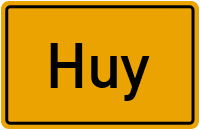 City Sign Huy