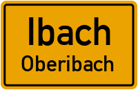 Lehenwaldweg in IbachOberibach