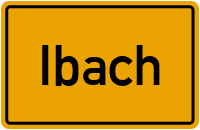 Ramsenlochweg in Ibach