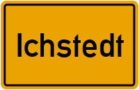 City Sign Ichstedt