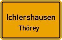 Pfarrgasse in IchtershausenThörey