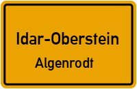 Achatstraße in Idar-ObersteinAlgenrodt