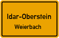Eisenbahnstraße in Idar-ObersteinWeierbach