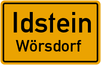 Henriettenthaler Straße in IdsteinWörsdorf