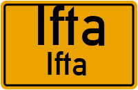 Neue Straße in IftaIfta