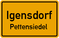 Schleinhofer Weg in IgensdorfPettensiedel