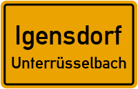Unterrüsselbach in IgensdorfUnterrüsselbach