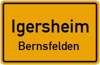 Straßenverzeichnis Igersheim Bernsfelden