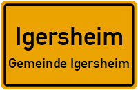 Erlenbachtalstraße in IgersheimGemeinde Igersheim