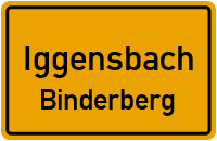 Straßen in Iggensbach Binderberg