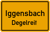 Straßen in Iggensbach Degelreit