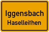 Straßen in Iggensbach Haselleithen