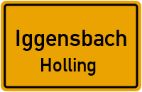 Straßen in Iggensbach Holling